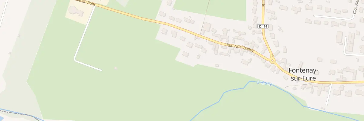 Plan du 6 Rue Noël Ballay à Fontenay-sur-Eure