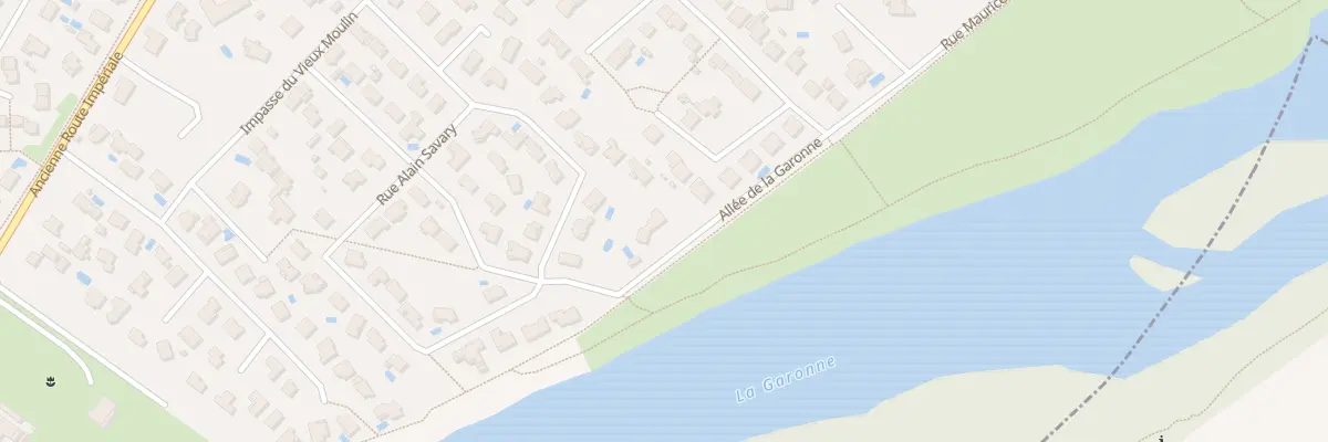 Plan du 2 All de la Garonne à Portet-sur-Garonne