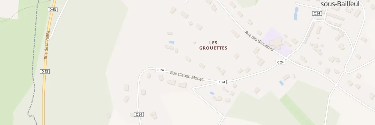 Plan du 10 Rue Claude Monet à Saint-Étienne-sous-Bailleul