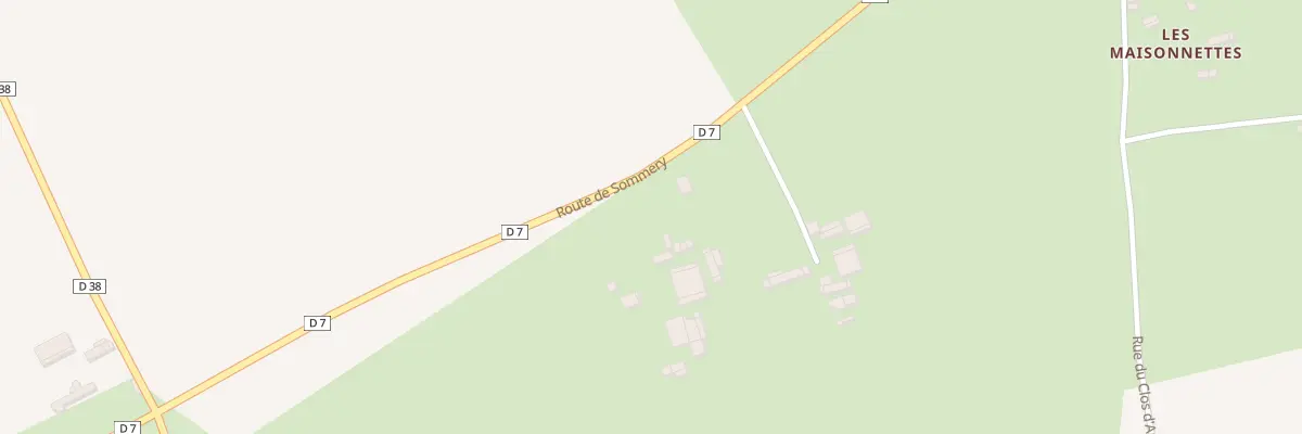 Plan du 603 Rte de Senarpont à Bosc-Bordel