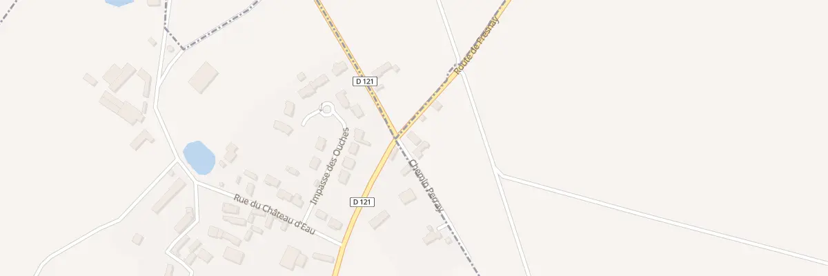 Plan du 1 Rte de Fresnay à Fresnay-le-Gilmert