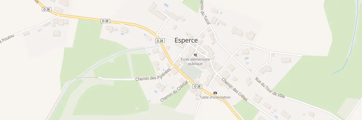 Plan du 5005F Le Village à Esperce