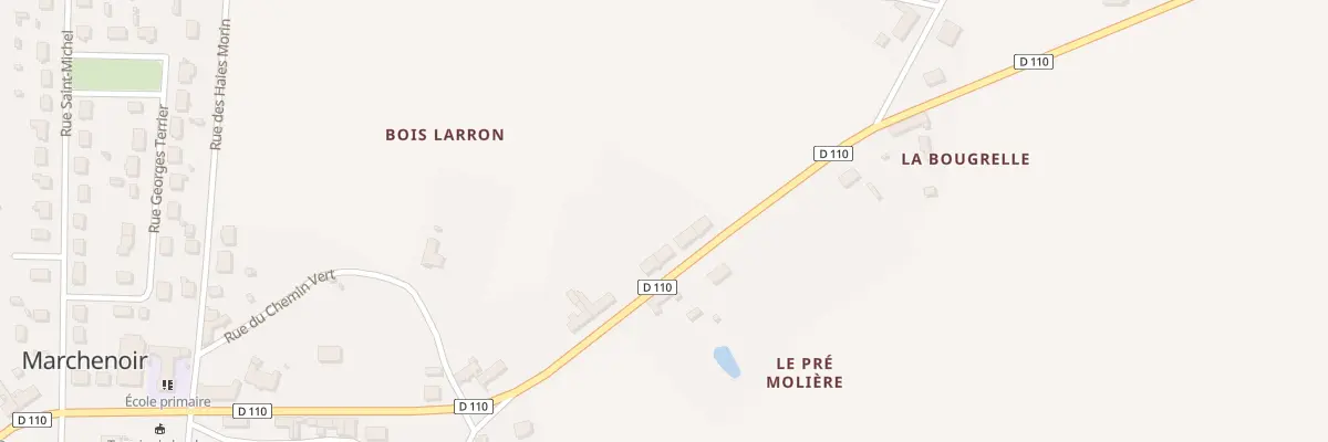 Plan du 39 Rue de Saint-laurent à Marchenoir