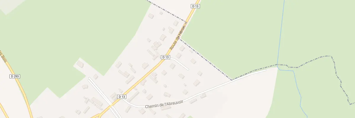 Plan de Rte du Héron à Elbeuf-sur-Andelle