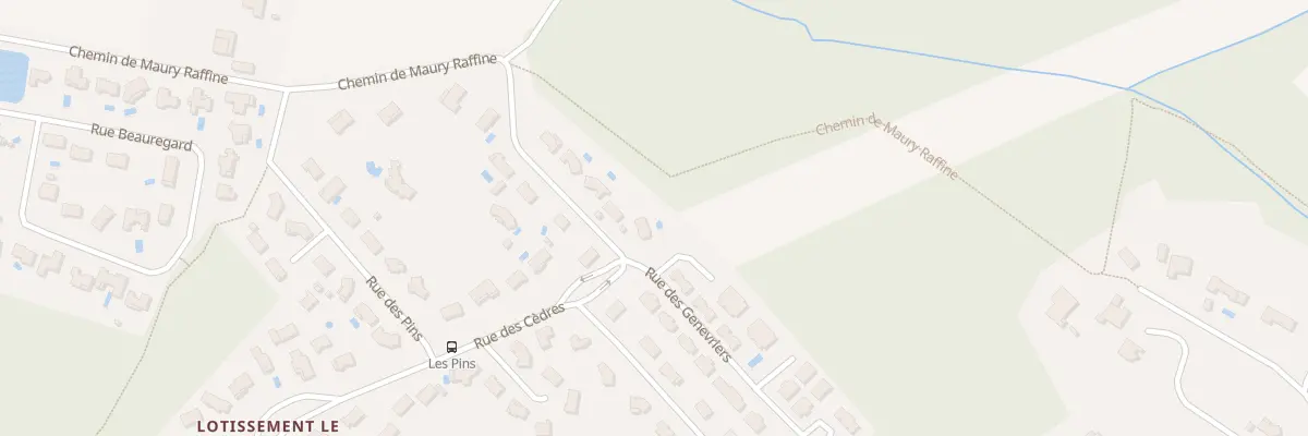 Plan du 9 Rue des Cèdres à Montauban