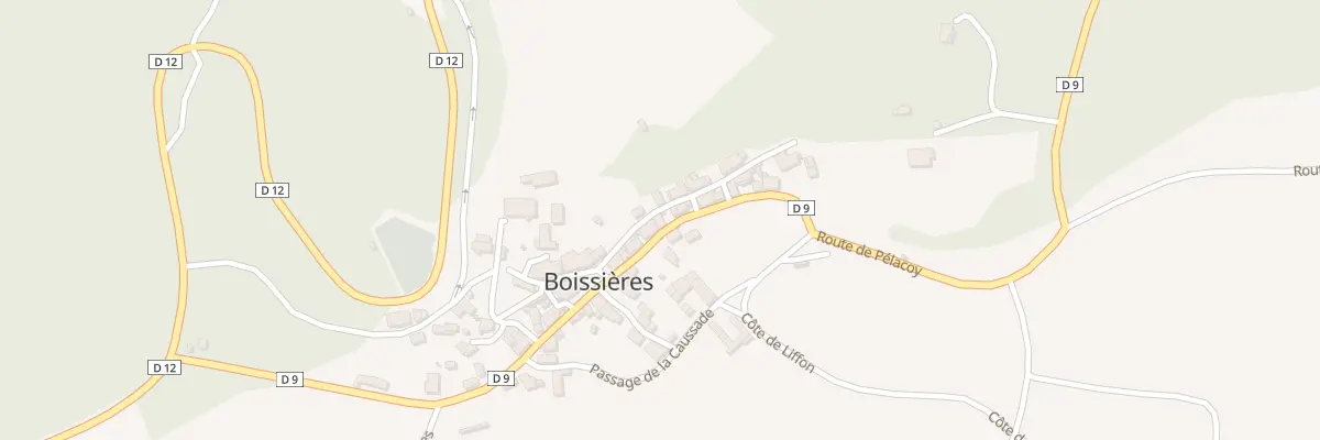 Plan du 5007 Boissieres à Boissières