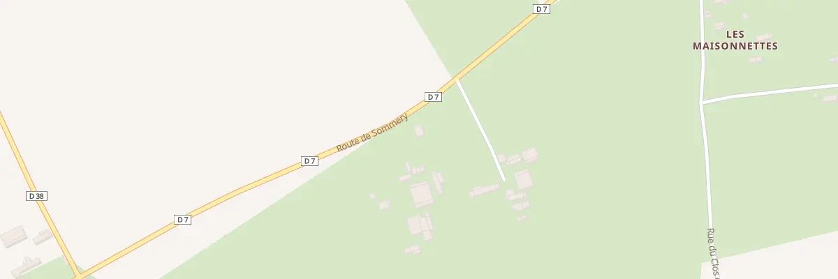 Plan du 611 Rte de Senarpont à Bosc-Bordel