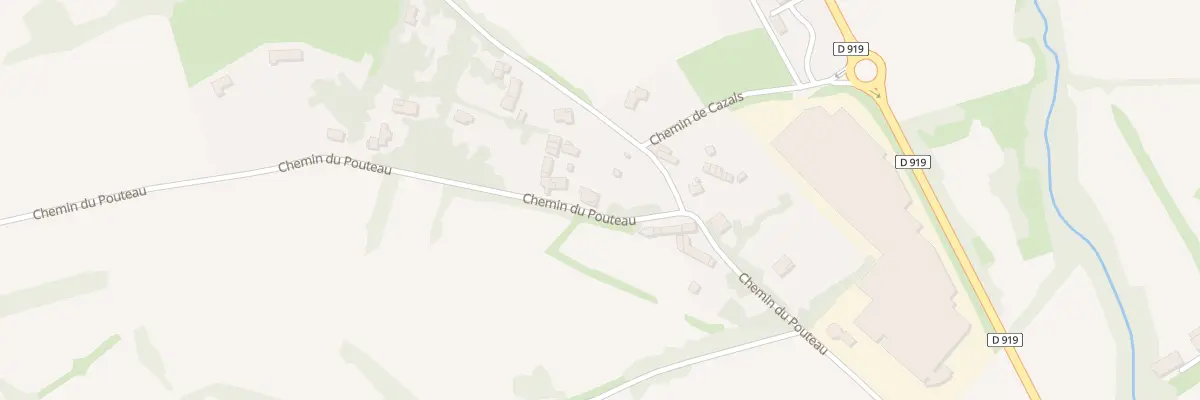 Plan du 2 Che du Teychenne au Fossat