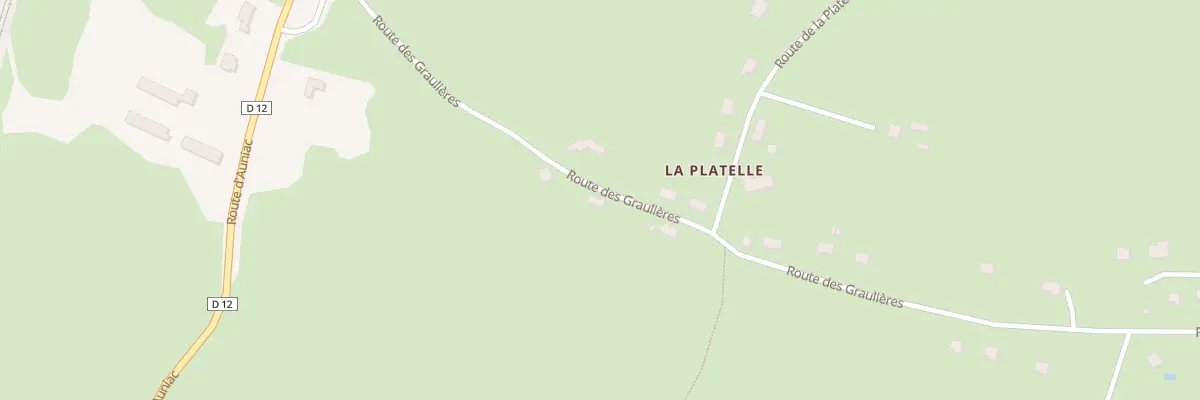 Plan du 302 Rte des Graulières à Anglars-Nozac