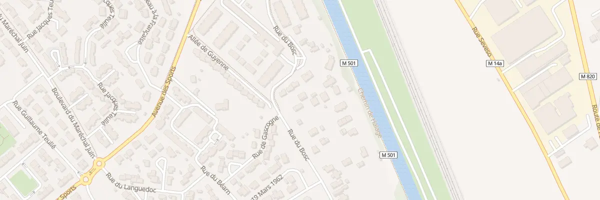 Plan du 26 Rue du Bosc à Fenouillet