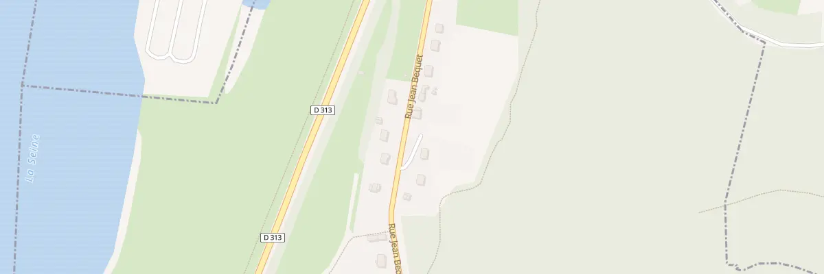Plan du 13T Rue Jean Bequet à Vézillon