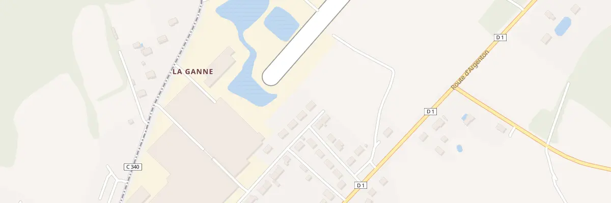 Plan du 13 Terres de la Route à Saint-Benoît-du-Sault