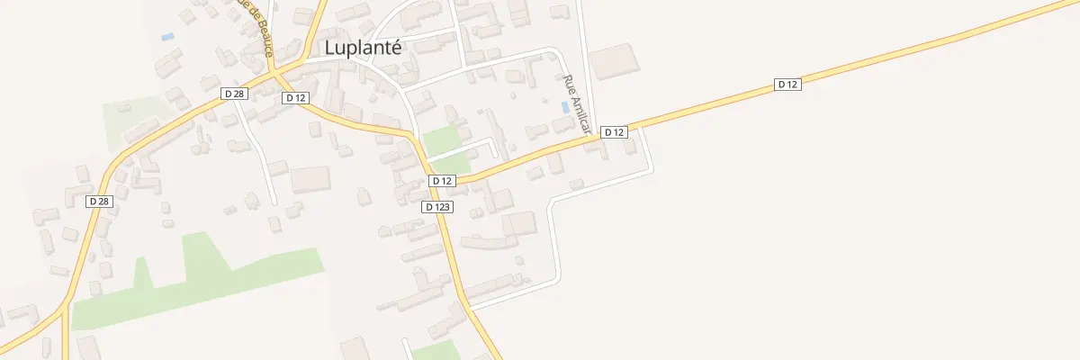 Plan du 25 Rue de Beauce à Luplanté