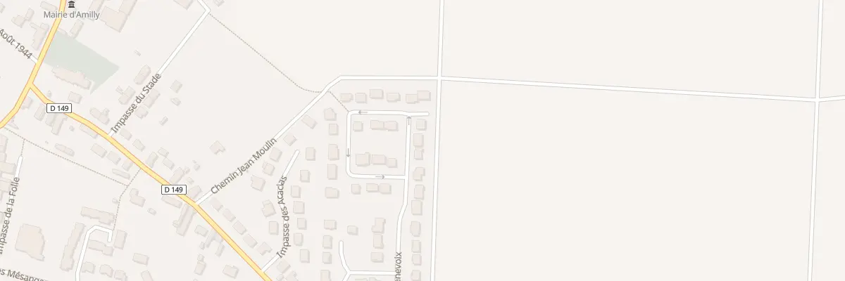 Plan du 28 Rue Maurice Genevoix à Amilly