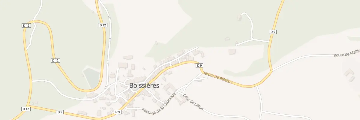 Plan du 5004 Boissieres à Boissières