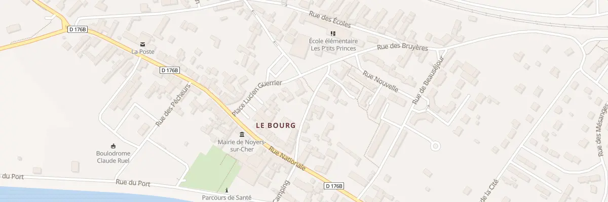Plan du 17 Rue du Camping à Noyers-sur-Cher