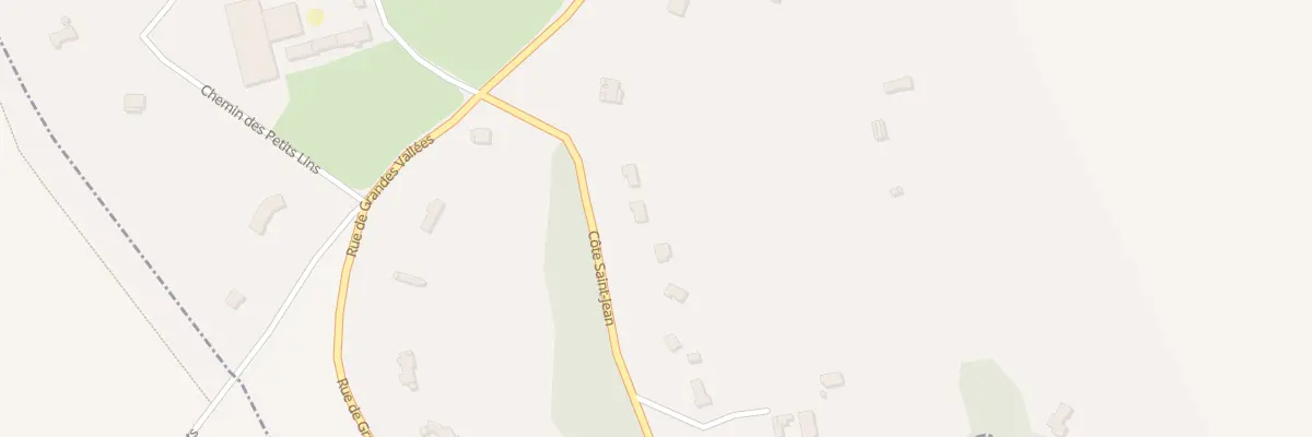 Plan du 5 Cote St Jean à Saussay