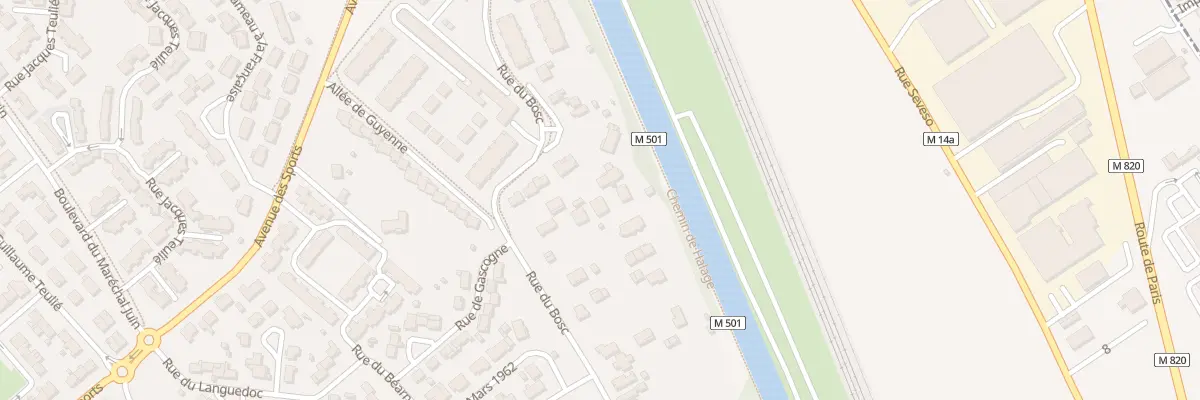Plan du 22B Rue du Bosc à Fenouillet