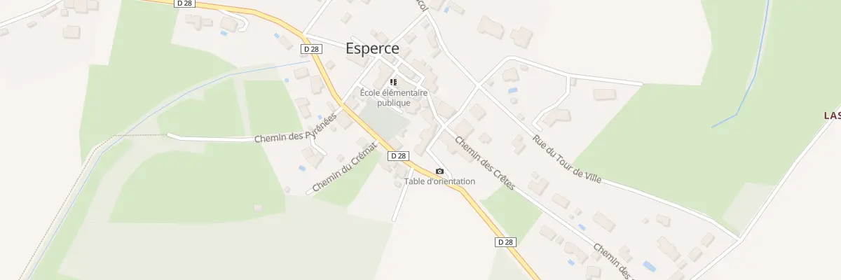 Plan du 27 Le Village à Esperce