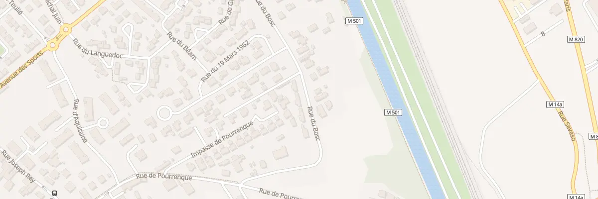 Plan du 13B Rue du Bosc à Fenouillet