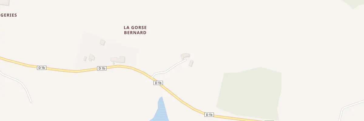 Plan du 5166 La Gorce Bernard à Saint-Civran