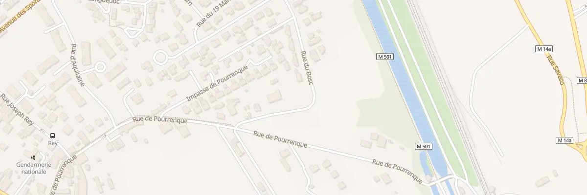 Plan du 7T Rue du Bosc à Fenouillet