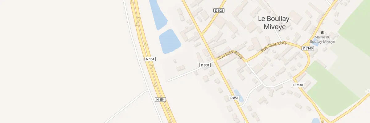 Plan du 4 Rue de la Dimerie au Boullay-Mivoye