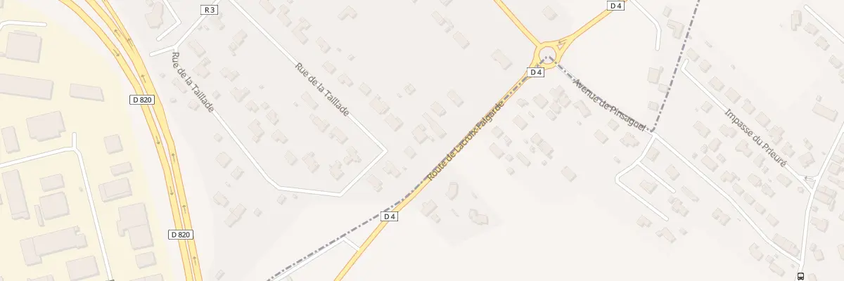 Plan du 22 Rue de la Taillade à Pinsaguel