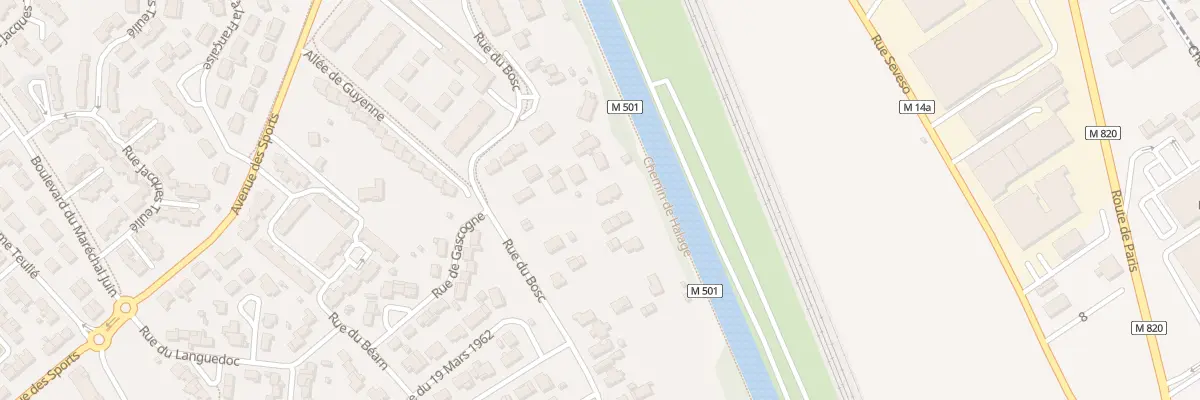 Plan du 20T Rue du Bosc à Fenouillet