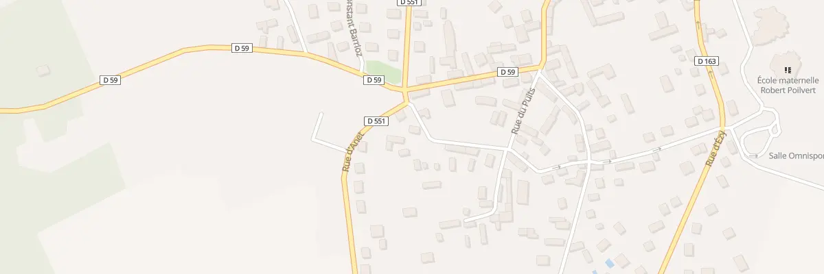 Plan du 4 Rue Pinard à La Couture-Boussey