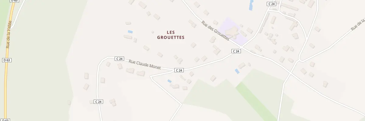 Plan du 6 Rue Claude Monet à Saint-Étienne-sous-Bailleul