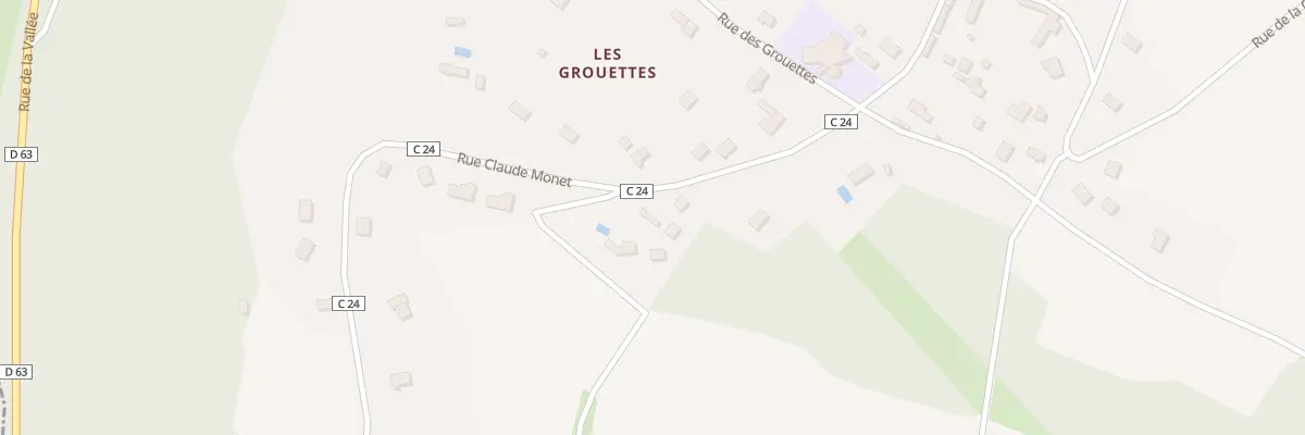 Plan du 5000 Rue Claude Monet à Saint-Étienne-sous-Bailleul