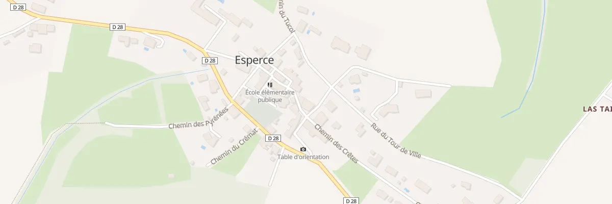 Plan du 69 Le Village à Esperce