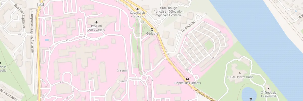 Plan du 109 Av de Casselardit à Toulouse