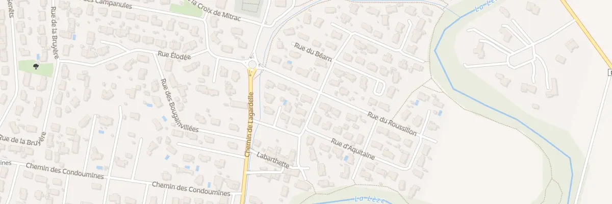 Plan du 8 Rue du Roussillon à Labarthe-sur-Lèze