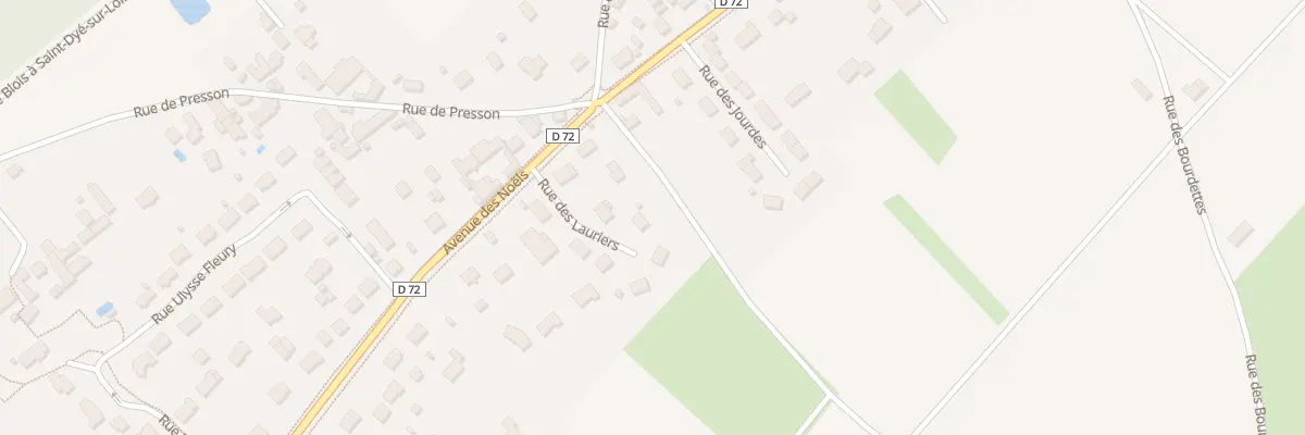 Plan du 5 Rue des Lauriers à Vineuil