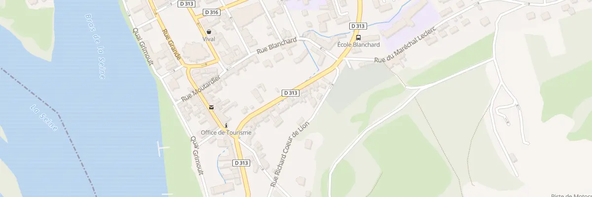Plan du 13 Rue de la Gabelle aux Andelys