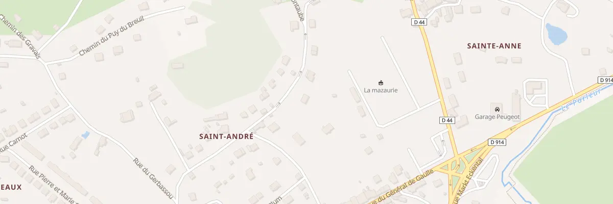 Plan du 18 Rue Saint Andre à Ambazac