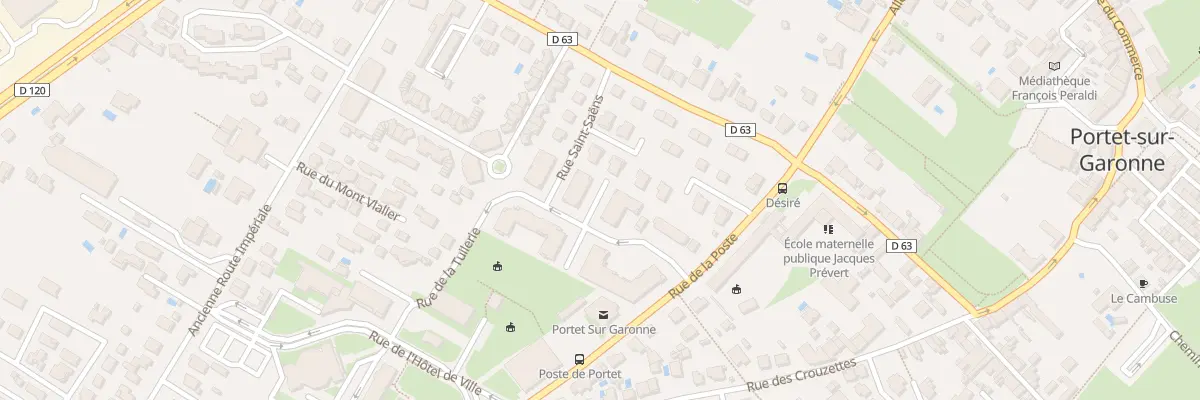 Plan du 6 Rue de la Tuilerie à Portet-sur-Garonne