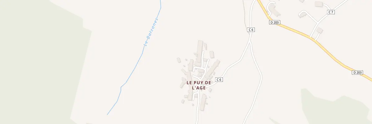 Plan du 18 Le Puy de l’Age à Bersac-sur-Rivalier