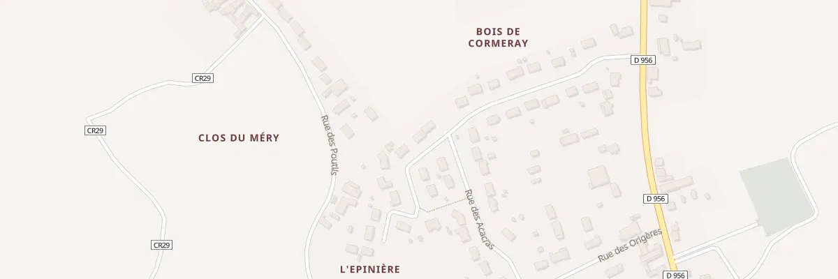 Plan du 4 Imp de l’Epinière à Cormeray
