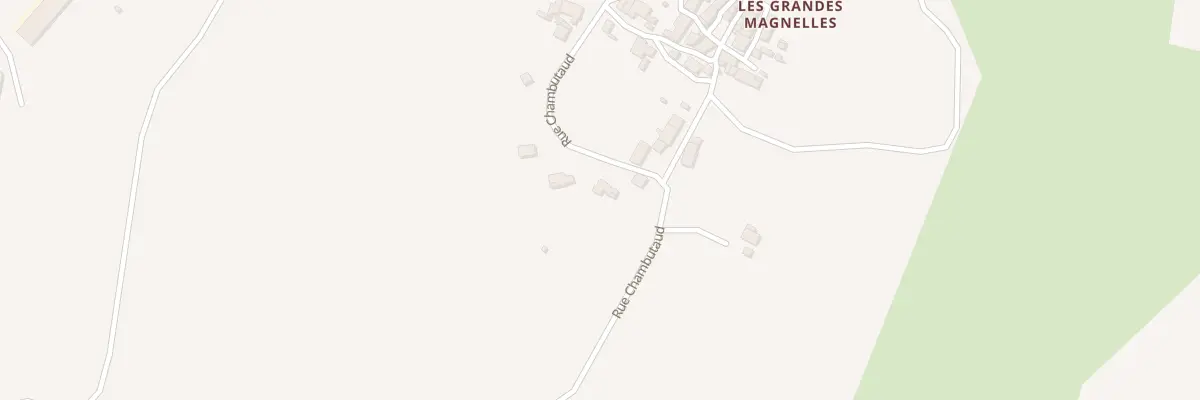 Plan du 5000A Chambutaud à Bessines-sur-Gartempe