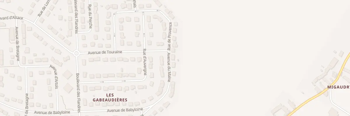 Plan du 58 Av du Maine à Bonneval