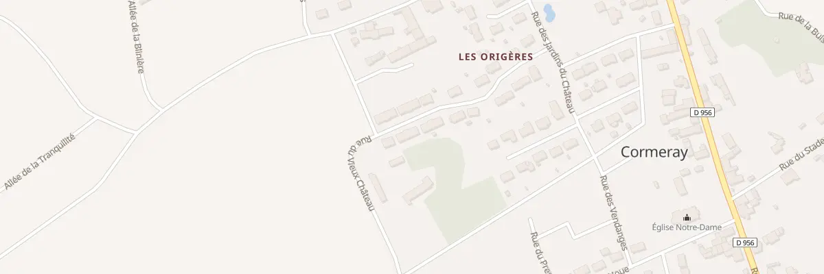 Plan du 15 Rue du Pont Romain à Cormeray