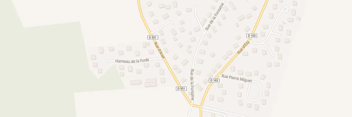 Plan du 40 Rue de la Fontaine à La Couture-Boussey