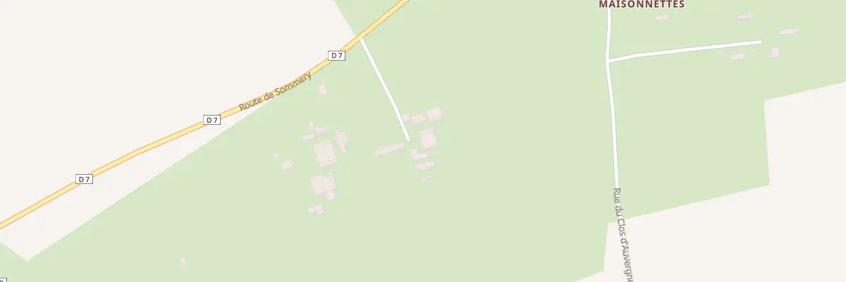 Plan du 685 Rte de Senarpont à Bosc-Bordel