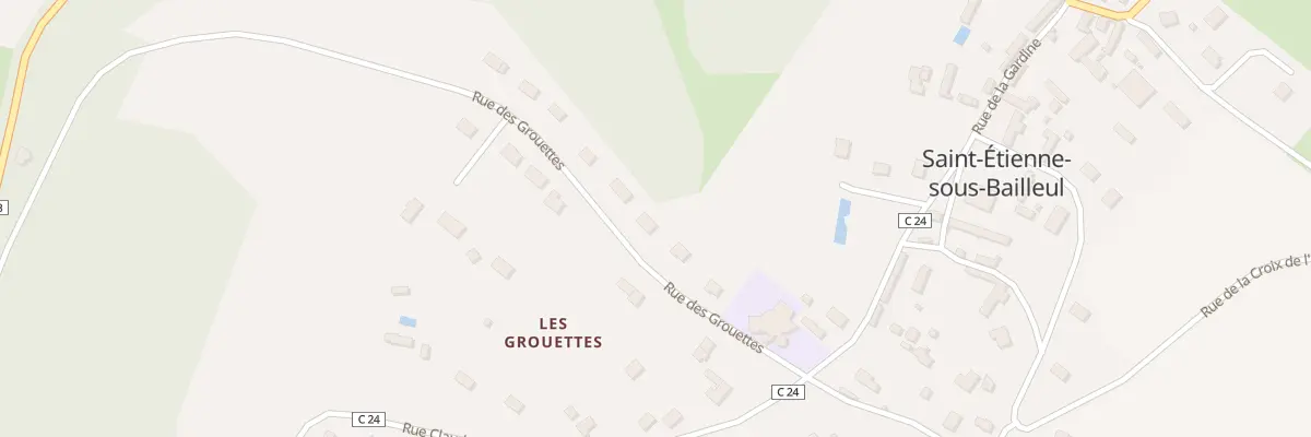 Plan du 8 Rue des Grouettes à Saint-Étienne-sous-Bailleul