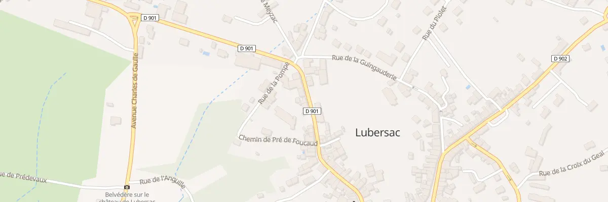 Plan du 49 Rue des Rubeaux à Lubersac