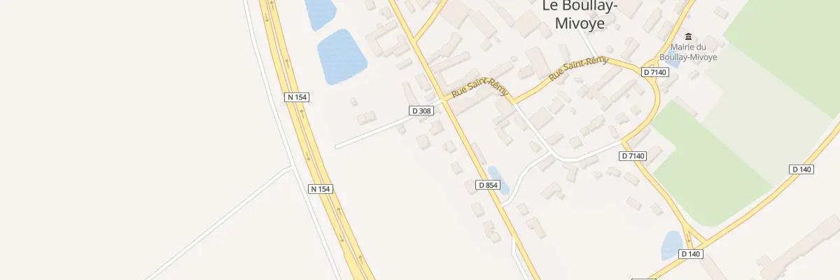 Plan du 3 Rue de la Dimerie au Boullay-Mivoye