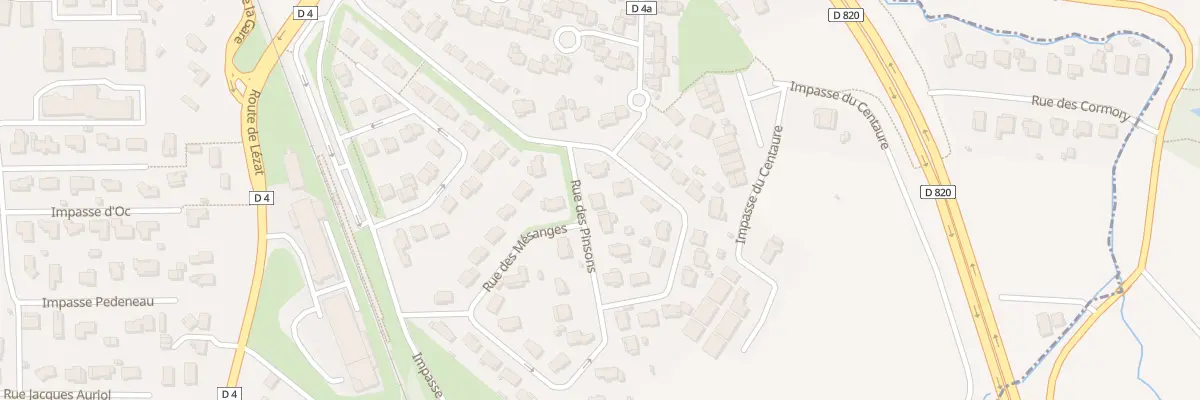 Plan du 19 Rue des Pinsons à Pins-Justaret